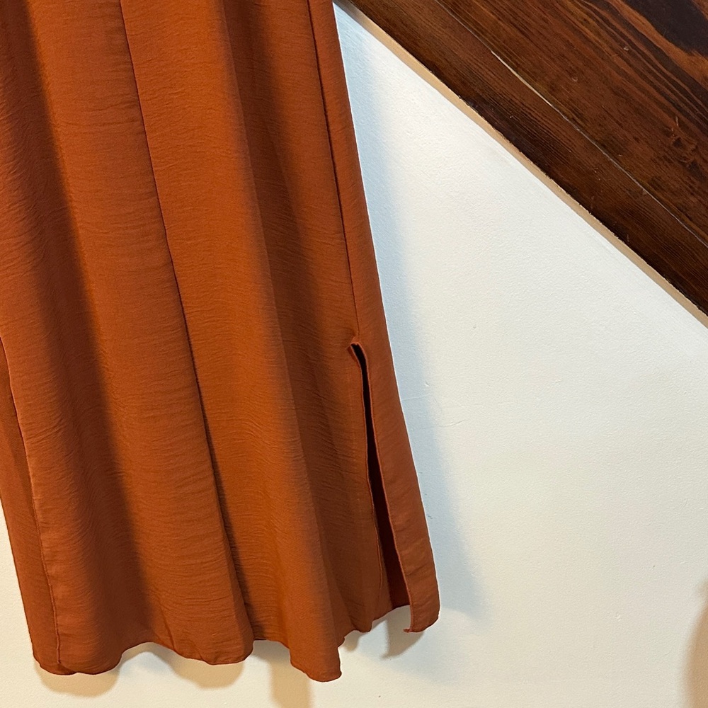 NWT Rust orange size small slip dress: See You Monday, Los Angelos - Picture 6 of 7